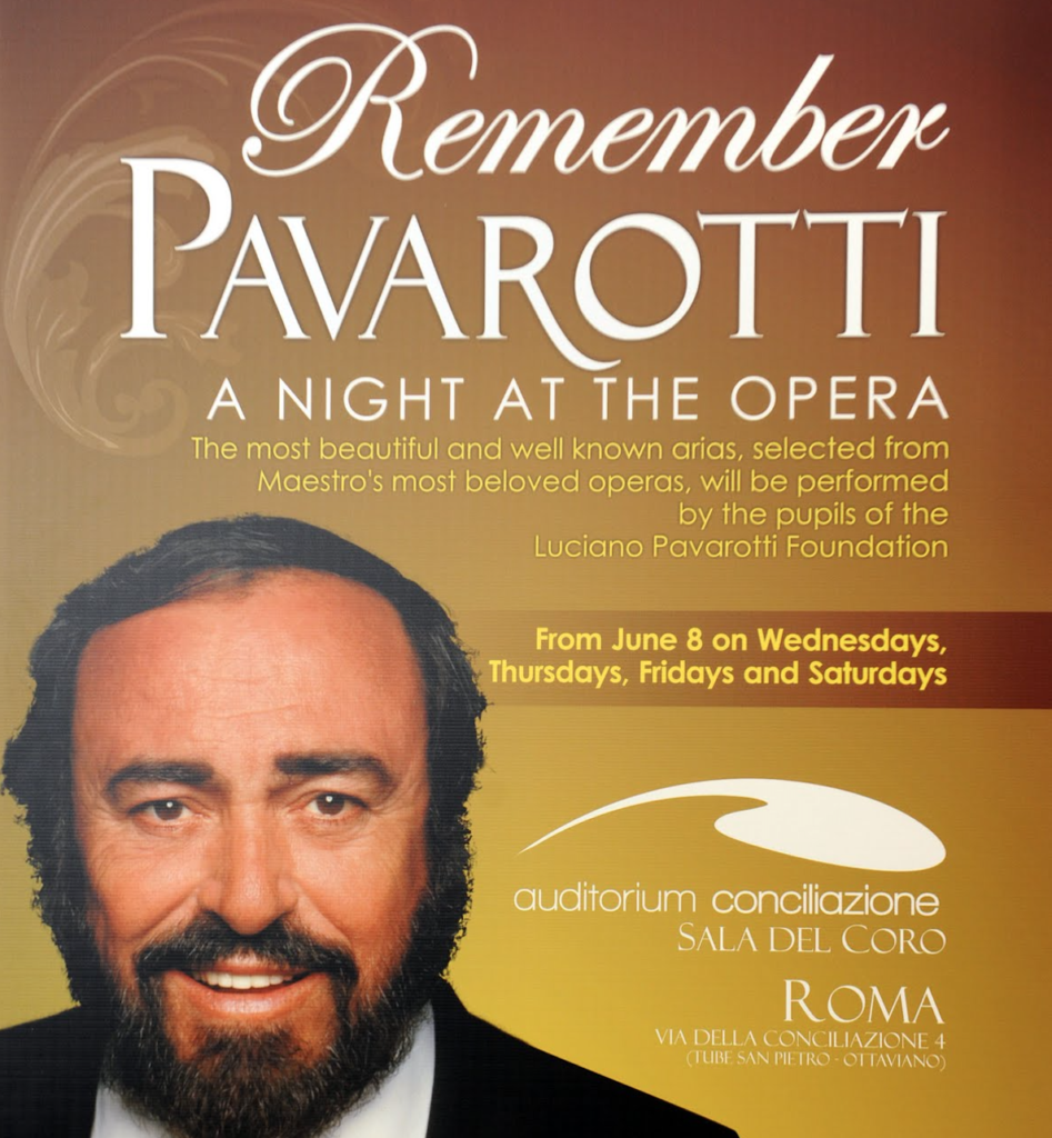 Remember Pavarotti  A Night at the Opera | Auditorium Conciliazione, Rome