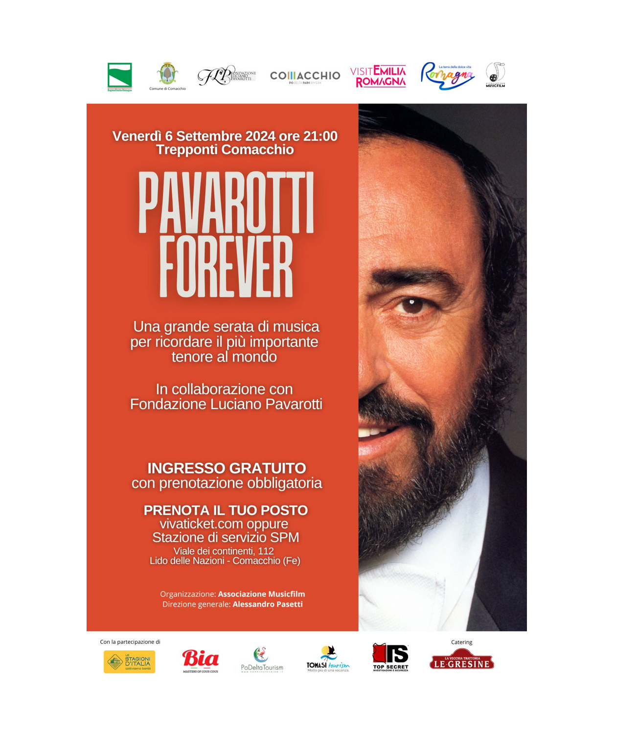 Pavarotti Forever | Comacchio, 2024