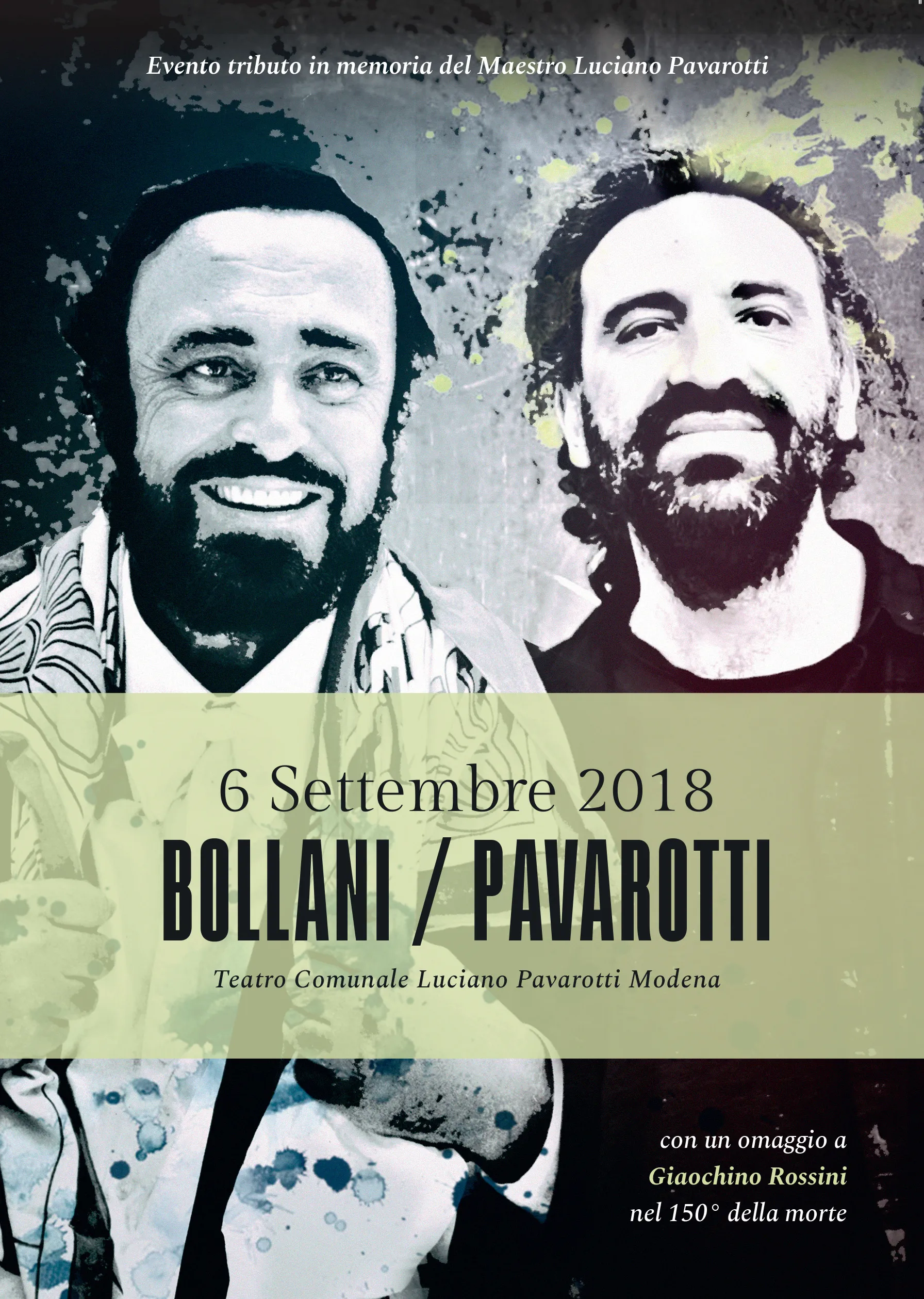 Bollani – Pavarotti – Rossini | Modena, 2018